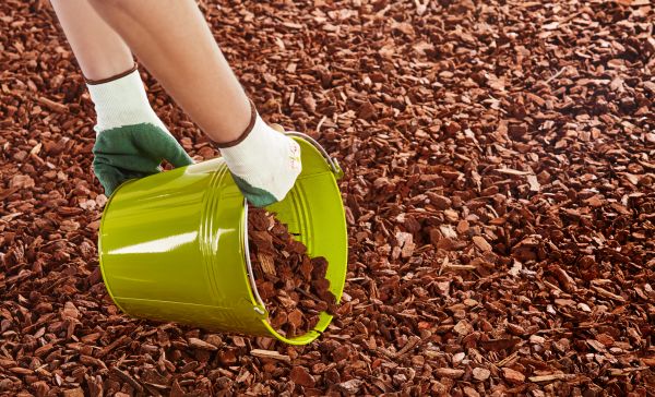 Wood Chip Landscaping in Yakima